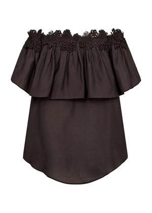 Molly offshoulder bluse Mulch Copenhagen Muse 